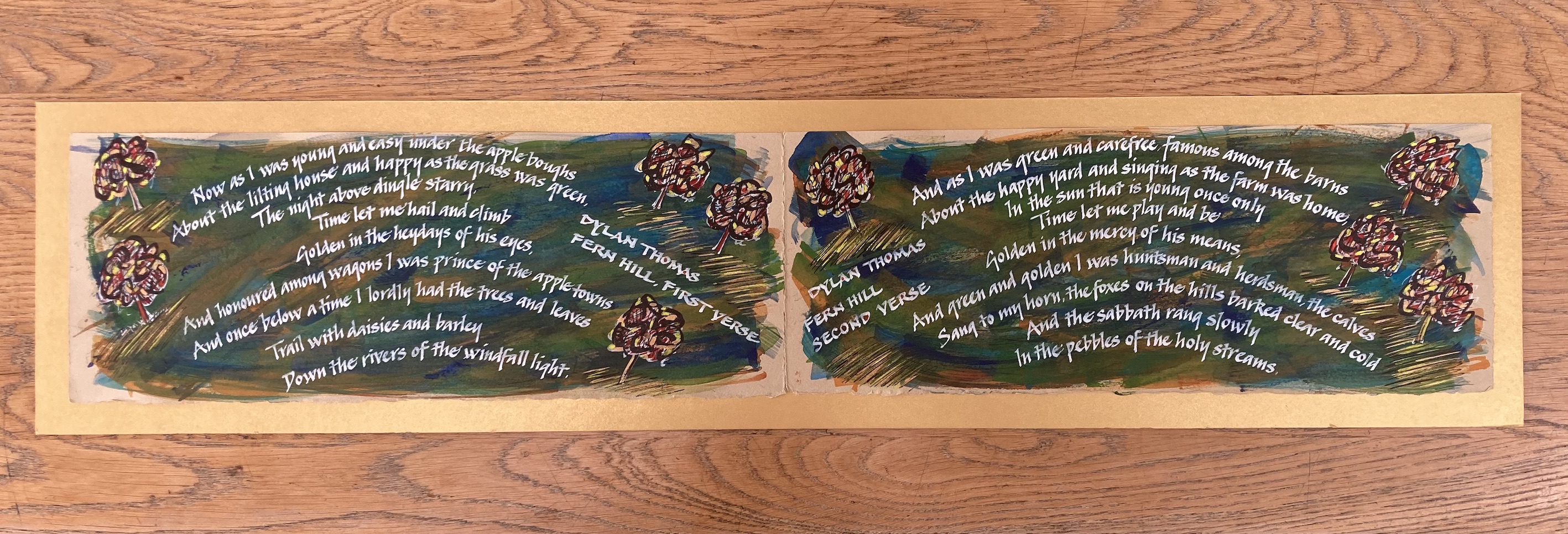 calligraphy commission